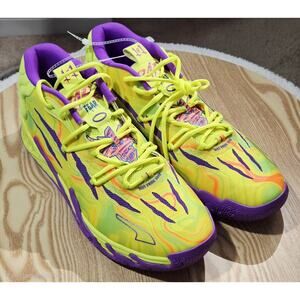 Puma LaMelo Ball MB.03 Spark Size 12 Basketball Sneaker Shoe Cosmic Slime New